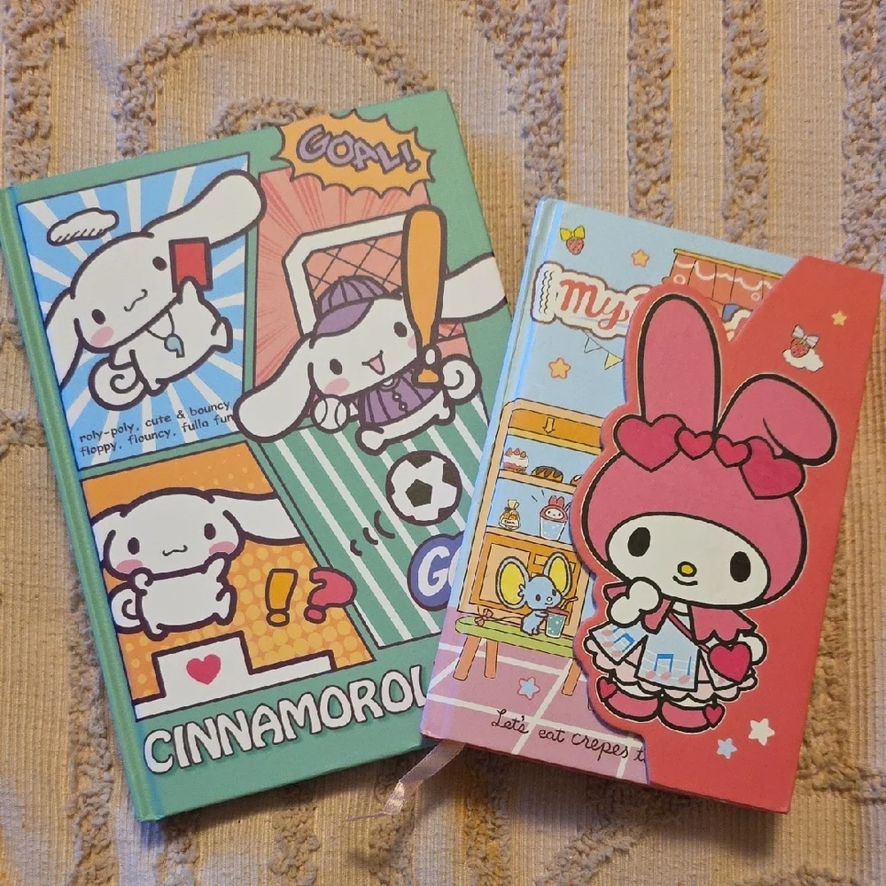 Cinnamoroll and My Melody Notebooks - Picture 11 of 11